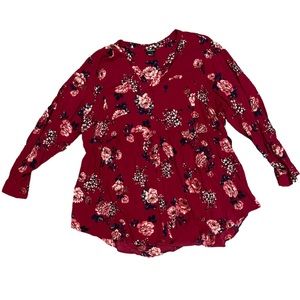 Torrid size 3 long sleeve blouse